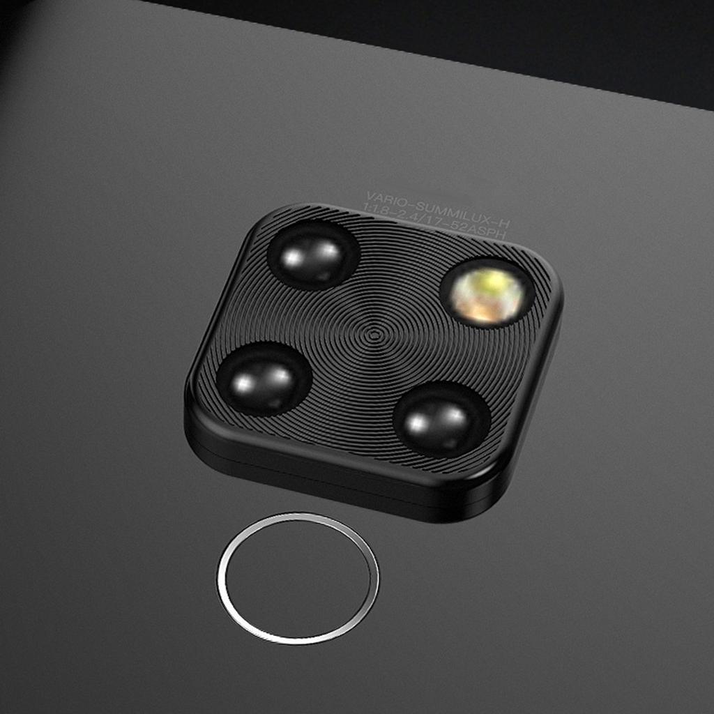 Metal Frame Slim Bubble Free High Definition Anti-Scratch Screen Protector Camera Lens for Huawei Mate 20