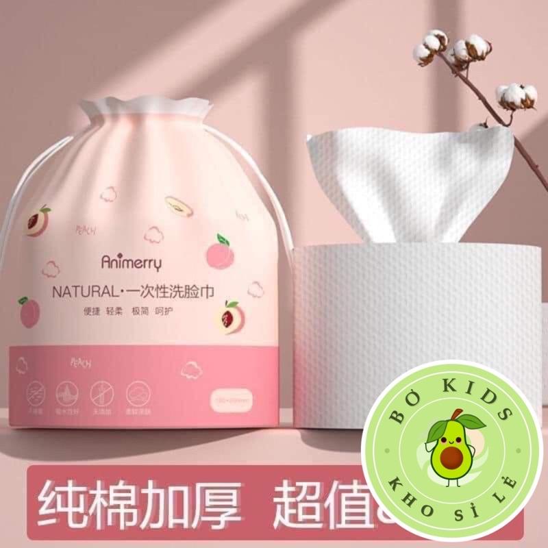 Khăn Mặt Khô Dùng 1 Lần, LOẠI 1, Cuộn Tẩy Trang, Lau Khô, Lau Ướt Giấy COTTON Lau Mặt Dùng Một Lần MOCCO Nội Địa Trung