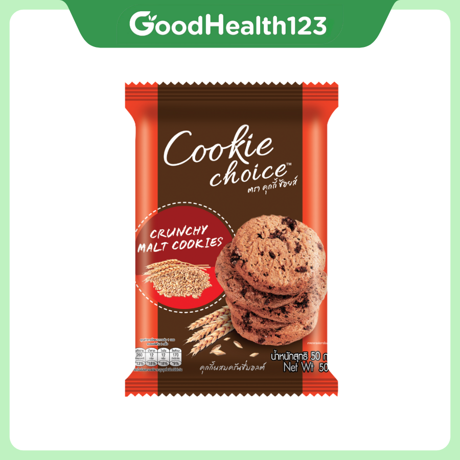 Bánh Quy Bơ Cookie Choice – Thơm Ngon, Giòn Rụm – Gói 50g [Hàng Thái Lan