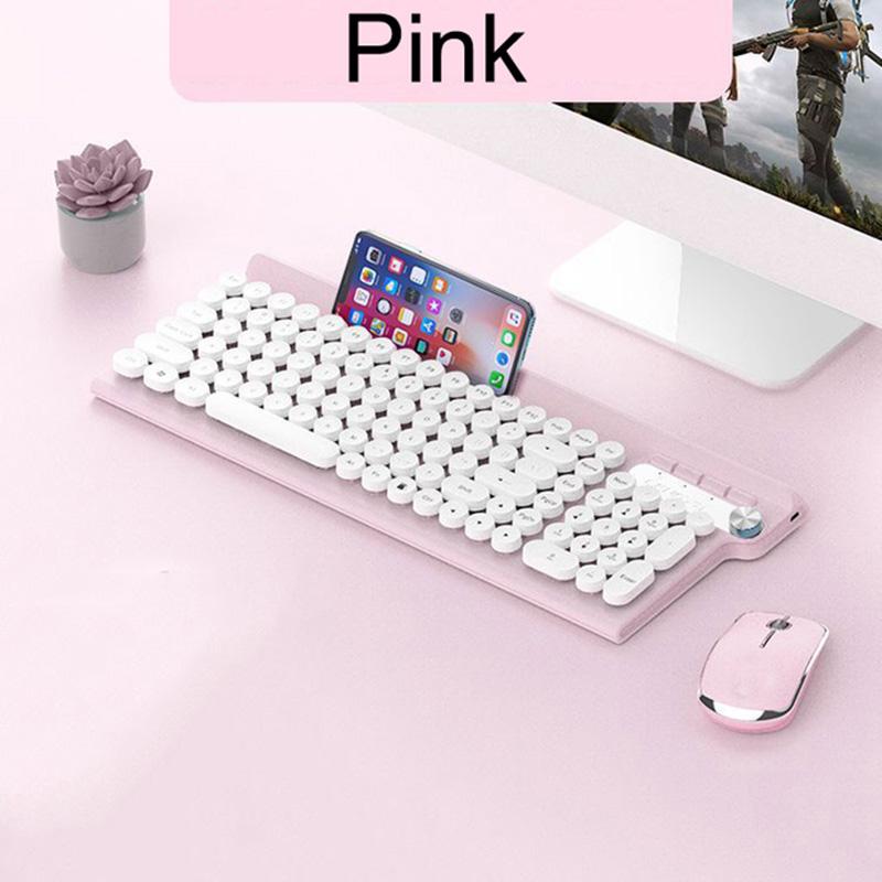 2.4G USB Không Dây Bàn Phím Chuột Bàn Phím Sạc Chuột Cho Macbook Laptop Bàn Phím Máy Tính Game Thủ, Bàn Phím Chuột