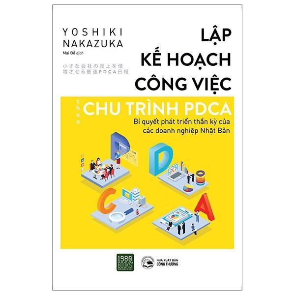 Combo 5 Cuốn Sách PDCA +OKR + KANBAN + KPI + Kaizen