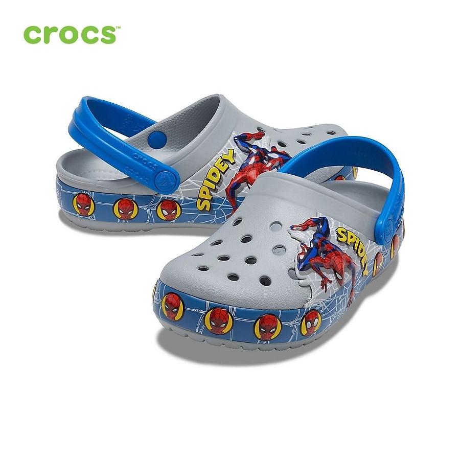 Giày lười trẻ em Crocs DISNEY Funlab Spider Man Light - 206374