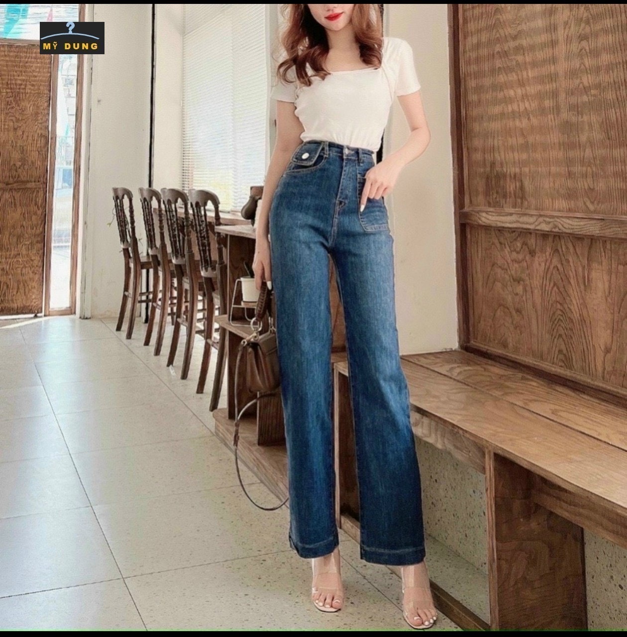 QUẦN JEAN ỐNG ĐỨNG TÚI KIỂU- HÀNG CAO CẤP- CHẤT JEAN MỀM, MỊN, MƯỢT- SIÊU CO GIÃN-FORM CHUẨN-TRẺ TRUNG-NĂNG ĐỘNG,CÁ TÍNH - PHỐI ĐỒ CỰC XINH