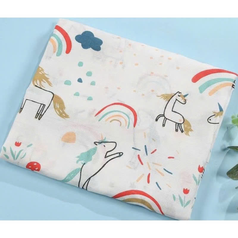 Khăn tắm, khăn xô aden sợi tre cho bé 2 lớp kích thước 120x120cm siêu mềm - Hàng chính hãng ( Họa tiết ngẫu nhiên)
