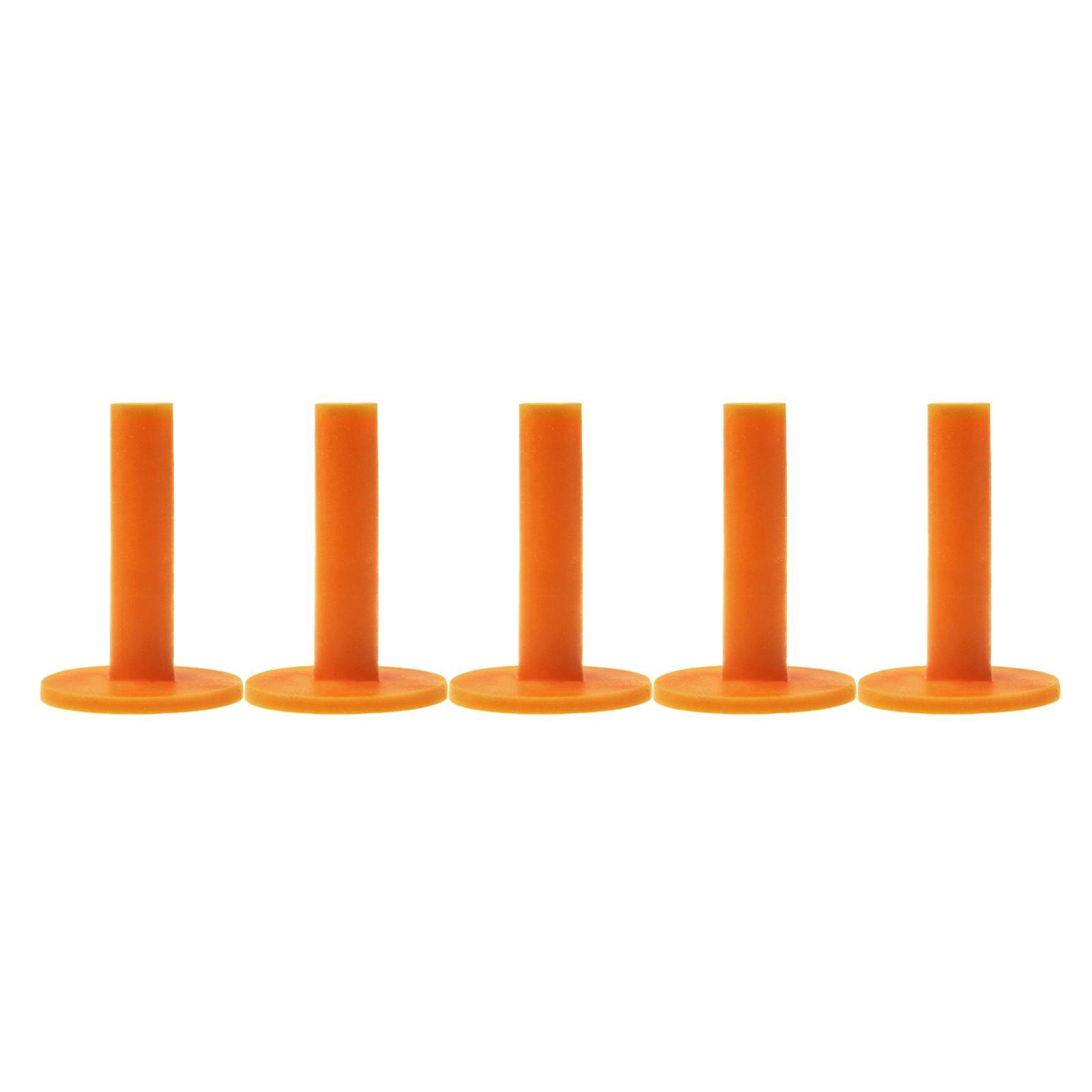 2-15pack 5pcs Rubber Driving Golf Tees Holder Rubber Driving Range Practice