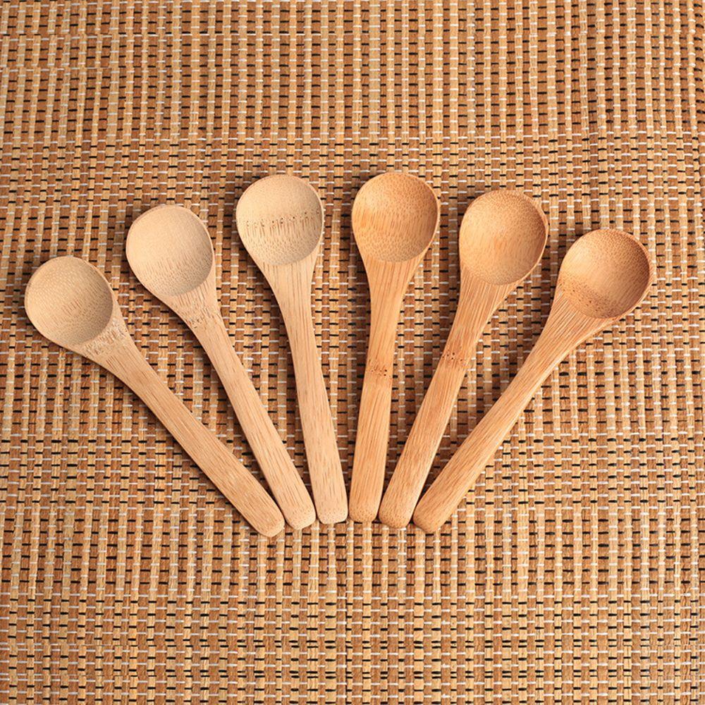 Set 3 Muỗng Tre Tròn Tiện Dụng Cho Nhà Bếp