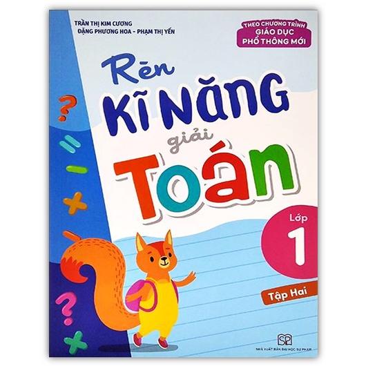 Sách - Combo Rèn Kĩ Năng Giải Toán Lớp 1  chương trình mới 2022