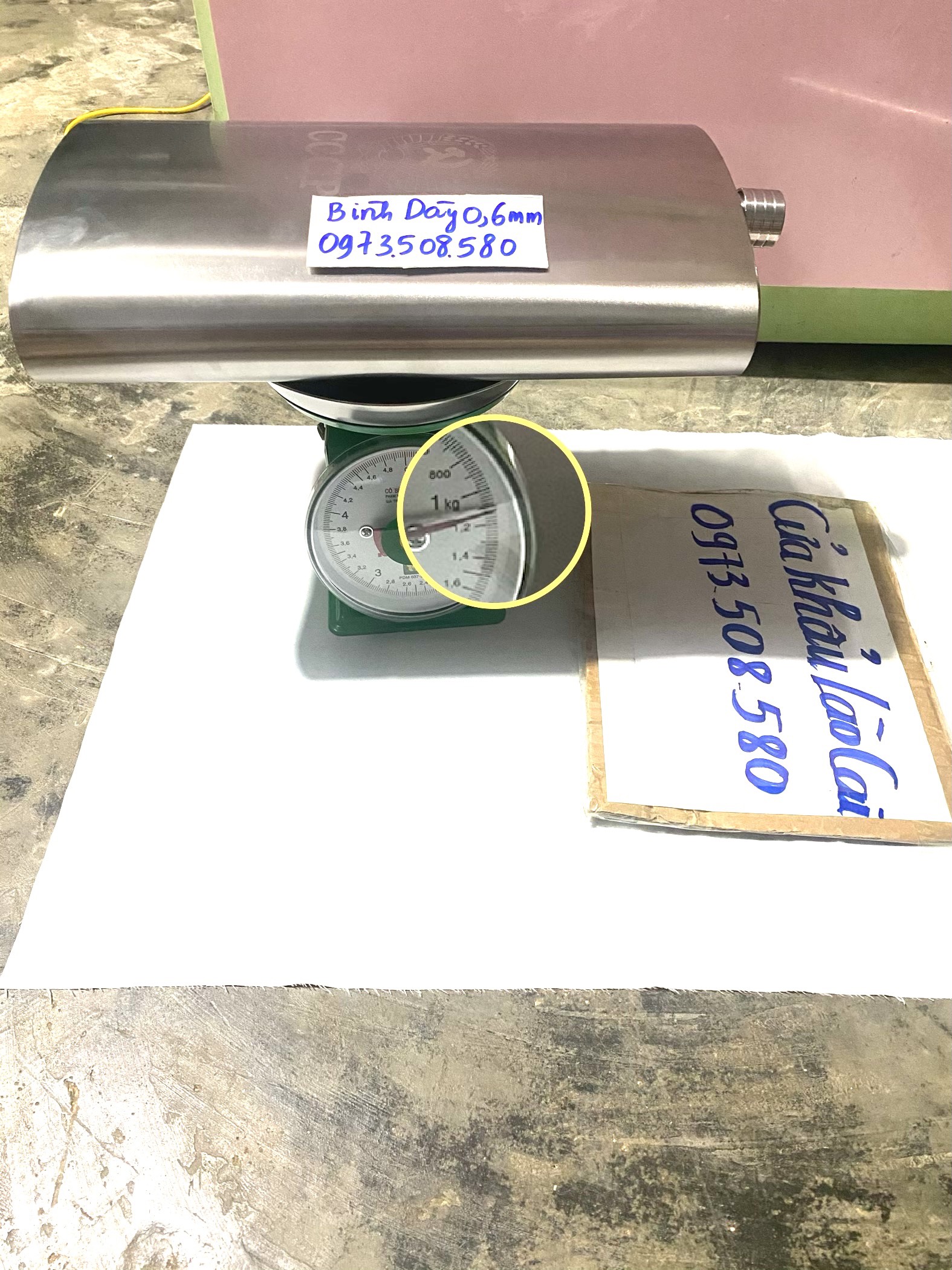 Bình inox 304 đựng riệu- đựng nước CCCP Truyền Thống