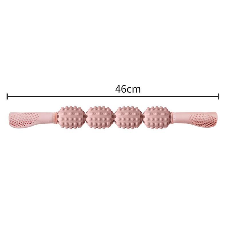 4 Bánh Tập Yoga Massage Dính Chùy Con Lăn Stovepipe Hiện Vật Thể Hình Con Lăn Chân Thư Giãn Cơ Bắp Chân Thiết Bị Tập Gym Cho Gia Đình