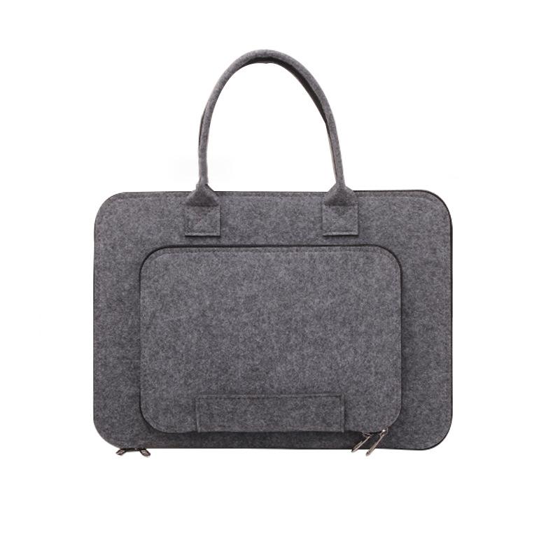 Thời Trang Di Động Túi Nỉ Túi Đựng Laptop 11.6 13.3 15.6 17.3 Inch Túi Máy Tính Dành Cho MacBook Pro 13 Ốp Lưng Xiaomi samsung HP Túi Xách