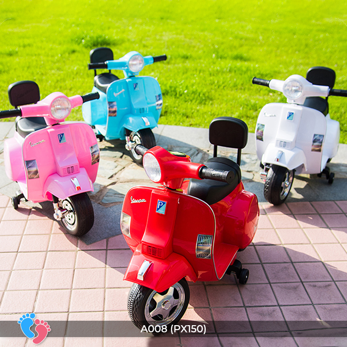 Xe máy điện Vespa cho bé BABY PLAZA A008 (PX150)