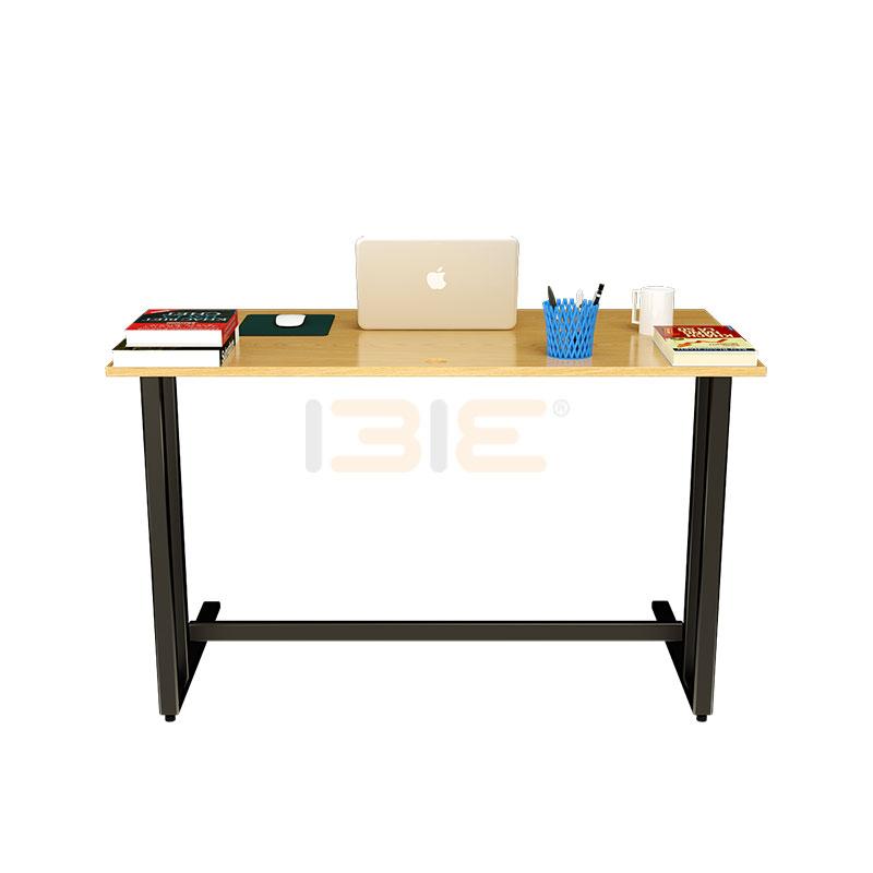 Bộ Bàn Oak-U Trắng Và Ghế Có Tay Đen IBIE IB505