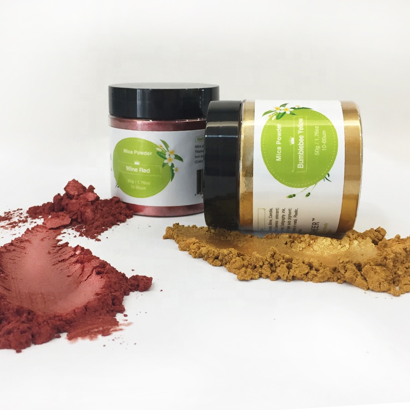 Bột Màu Nhũ Vàng Đồng Đủ Màu Pha Sơn, Epoxy, Slime, Làm xà phòng, Trang trí, makeup