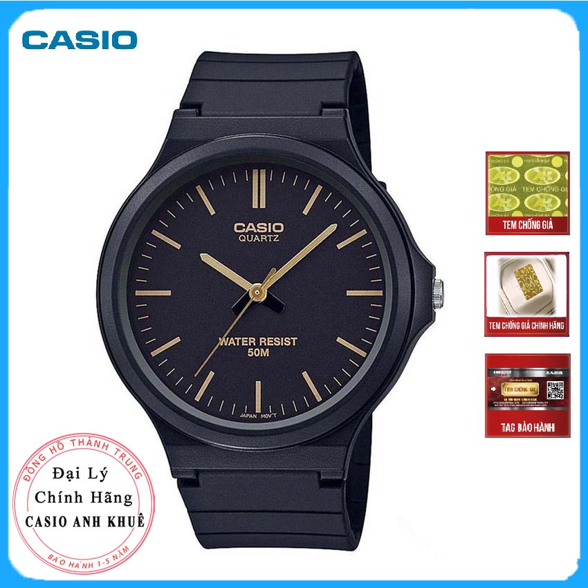 Đồng hồ Nam Casio MW-240-1E2VDF dây nhựa