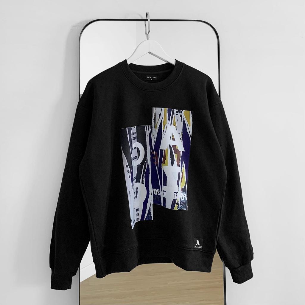 Áo Sweater Oversize ZACO, JACKLANE, Áo nỉ dài tay Unisex Jack Lane