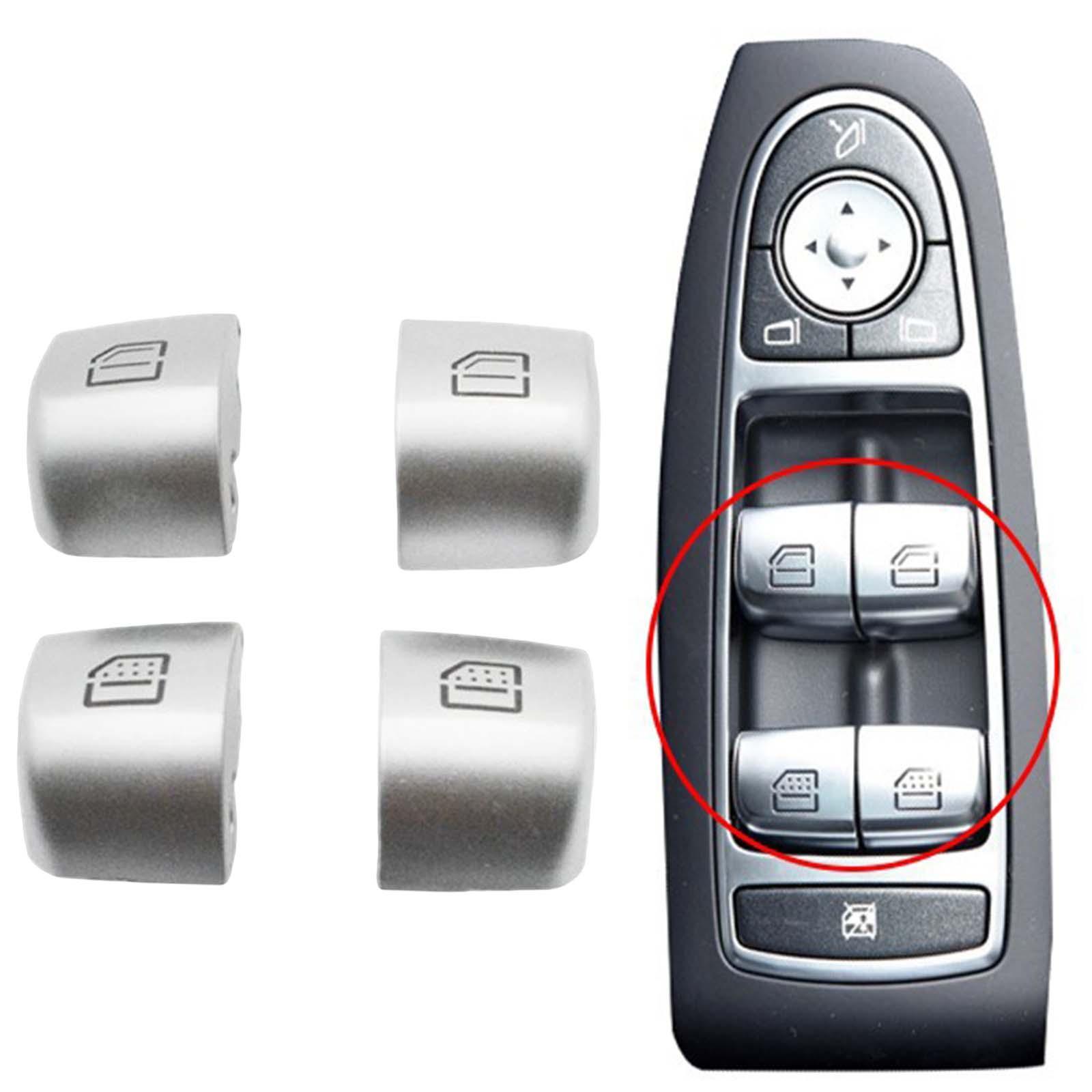 4x Window Switch Button Cover for   Window Switch Cap Repair