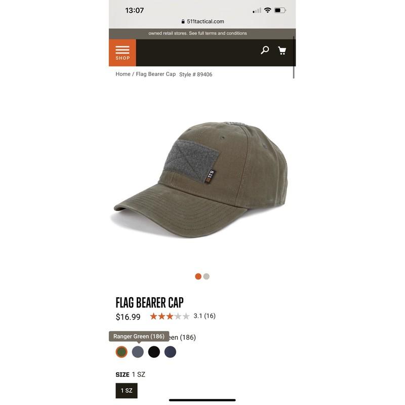 Nón 5.11 Tactical Bearer Cap màu Kaki ,  new 100%