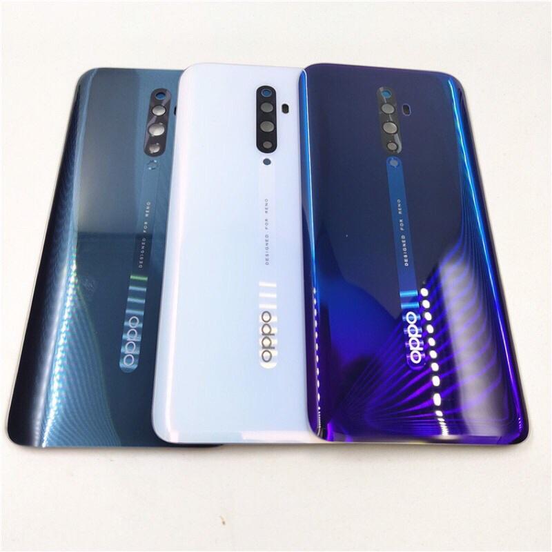 Nắp lưng dành cho  oppo reno 2f/ nắp lưng điện thoại bằng kính thay thế cho oppo reno 2f 3 màu