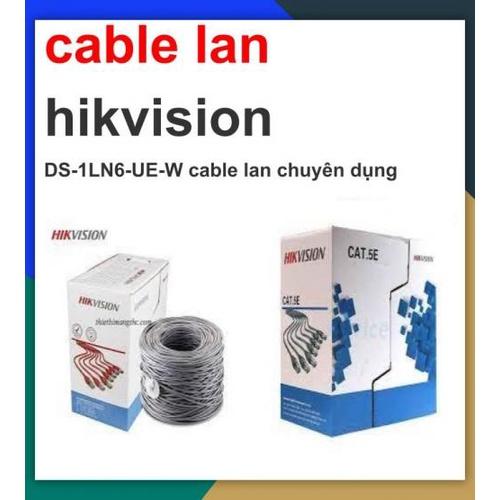 Cable mạng Hikvision DS-1LN6-UE-W cable lan