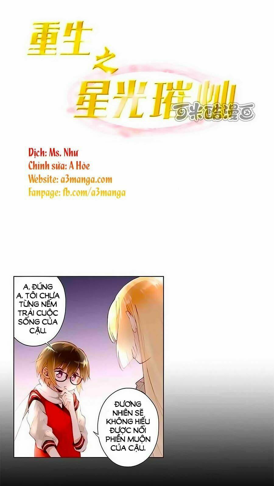 trọng sinh chi tinh quang thôi xán chapter 23 1