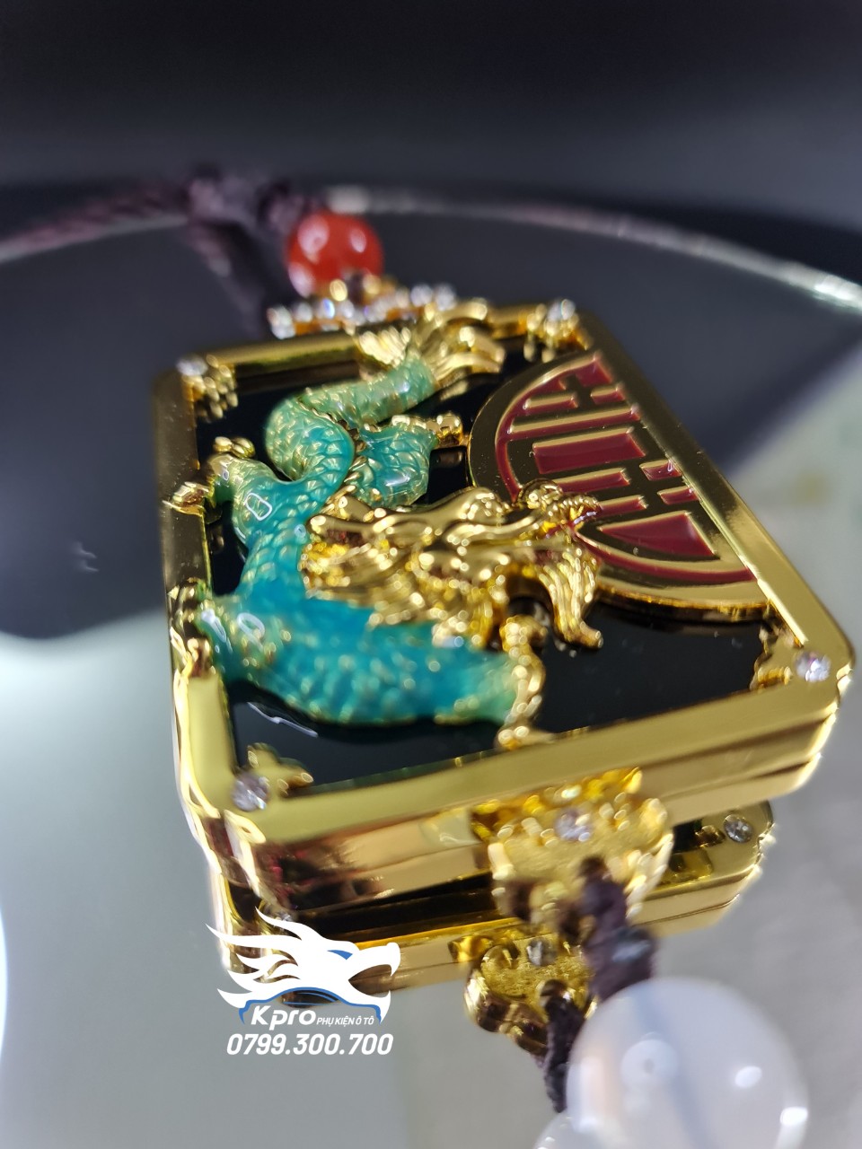 Dây treo thẻ bài rồng xanh - Hàng Kpro chất lượng cao