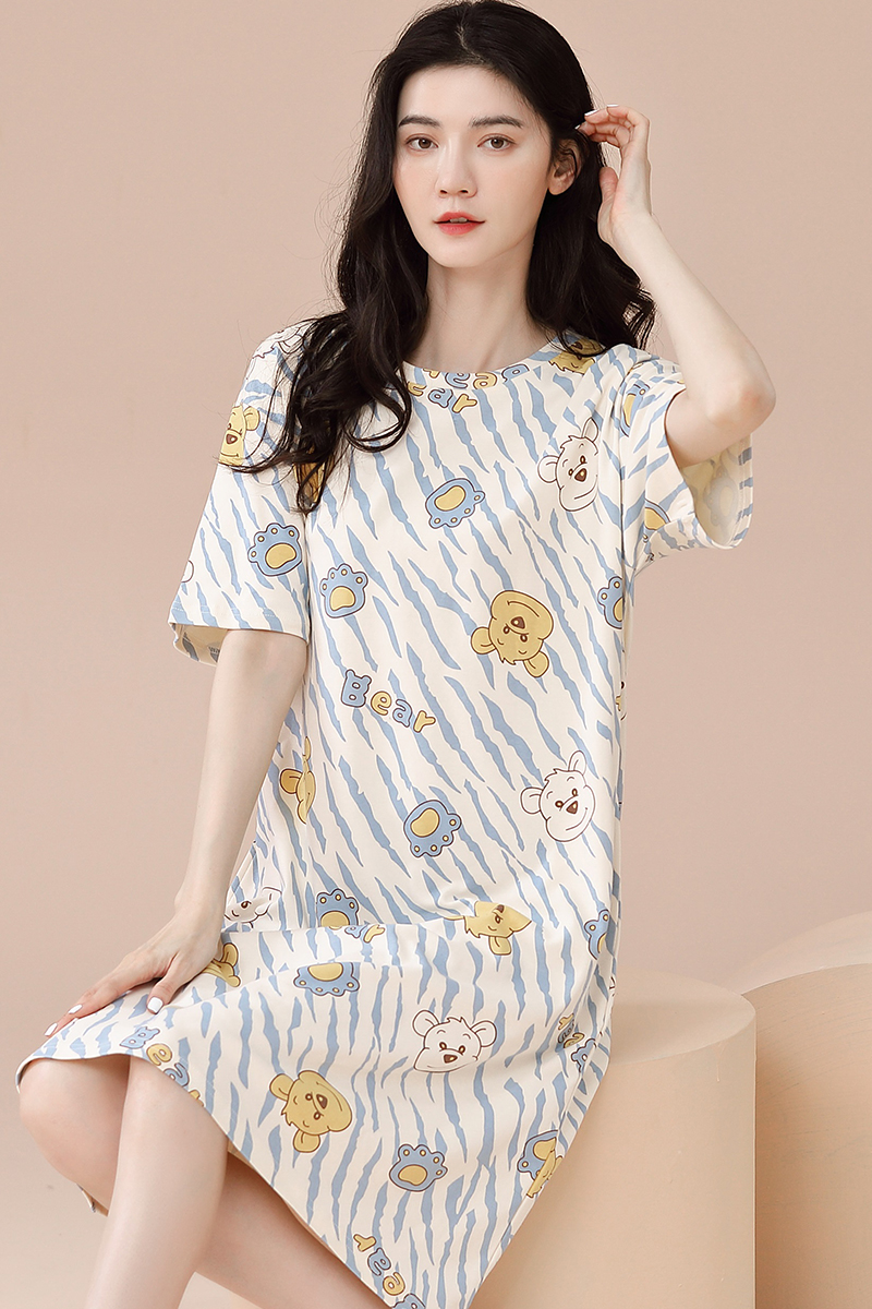 Váy mặc nhà cotton 8820