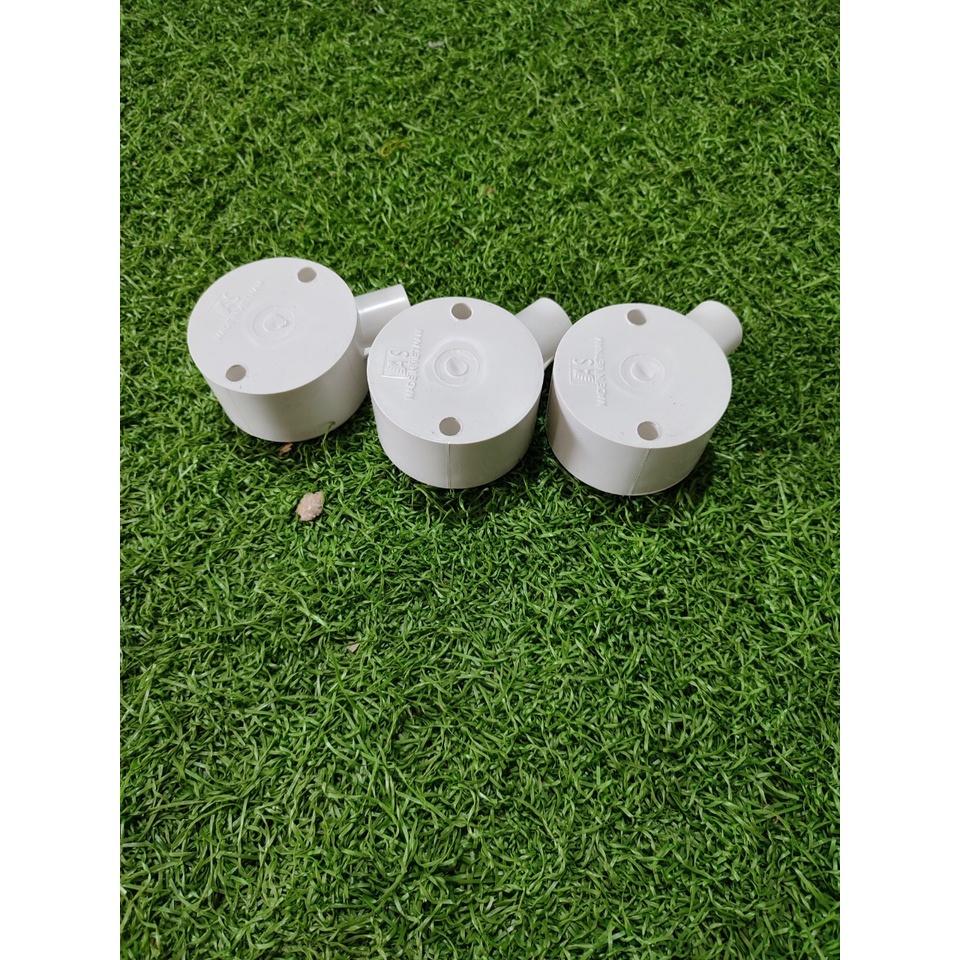 Hộp nối dây điện box tròn chia ngã phi 20.