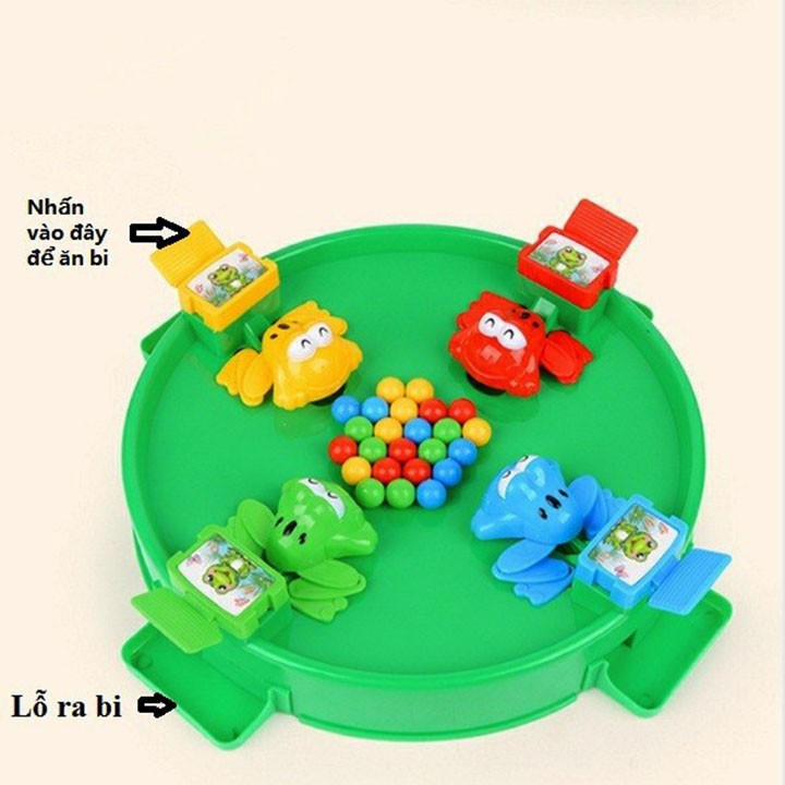 Đồ Chơi Ếch Ăn Bi , Trò Chơi Vận Động Cho Bé PaKaSa - Hàng Chính Hãng