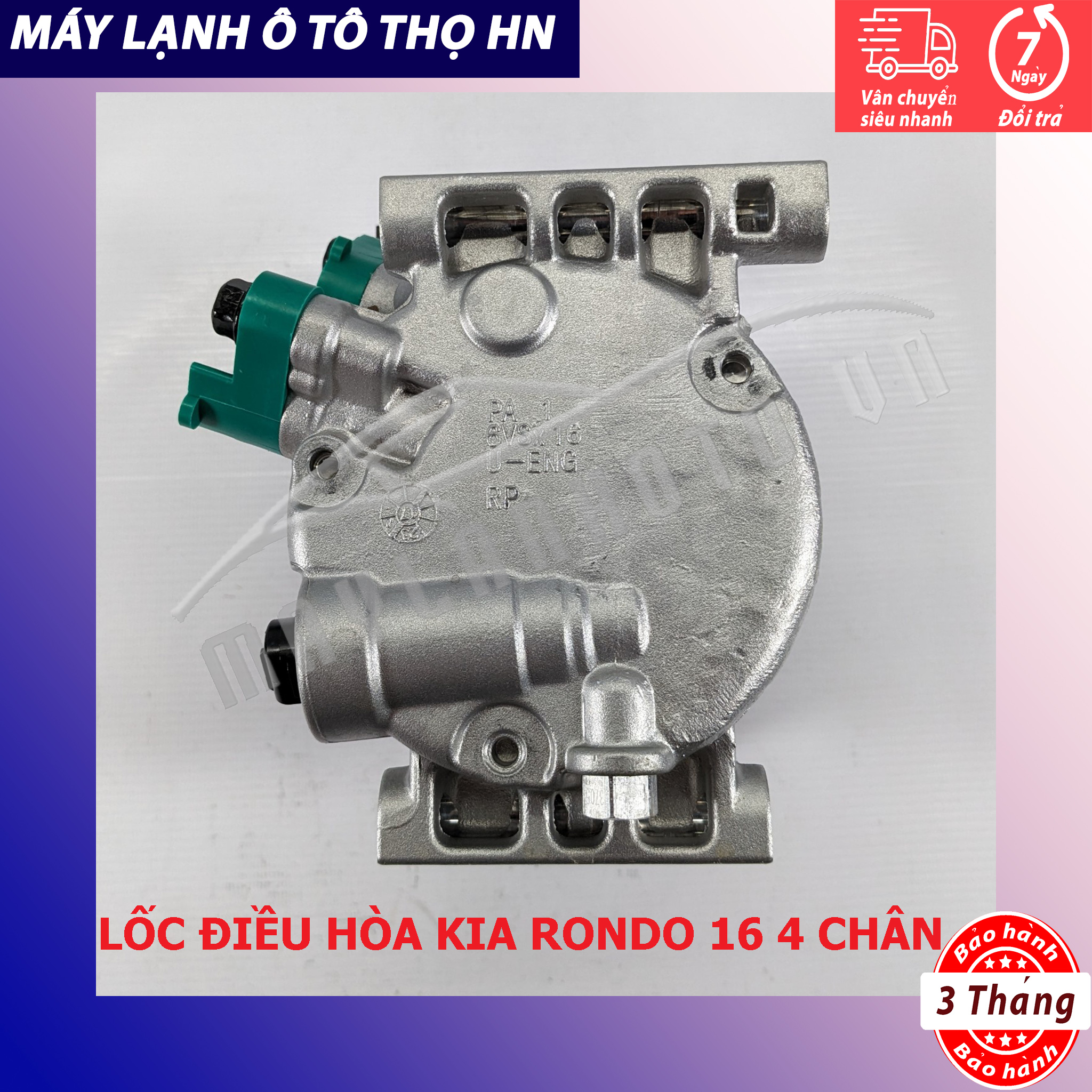 Lốc điều hòa Kia Rondo 2016 Hàng xịn Hàn Quốc 97701-A4500