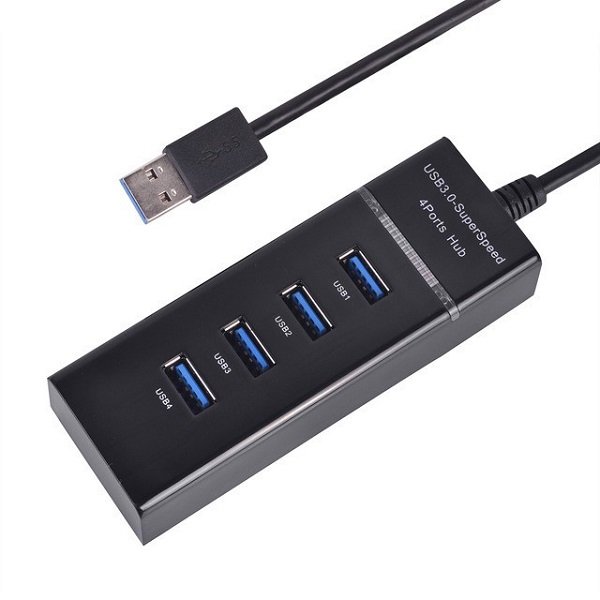 Bộ Chia, Hub Chia Cổng Usb 4 Port Tốc Độ Cao 3.0 Cho Laptop, PC