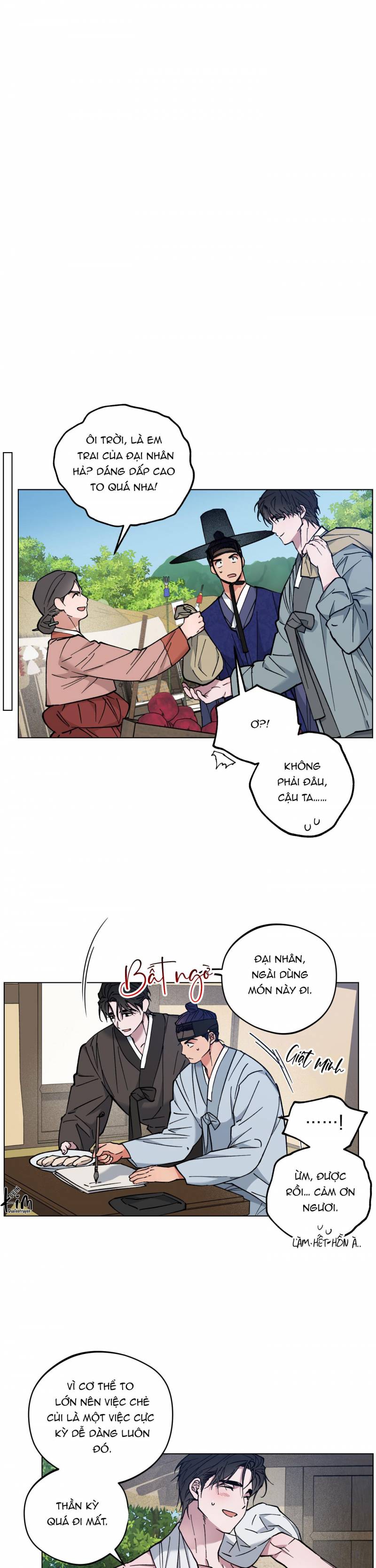 bình minh, mây và sông chapter 42 12