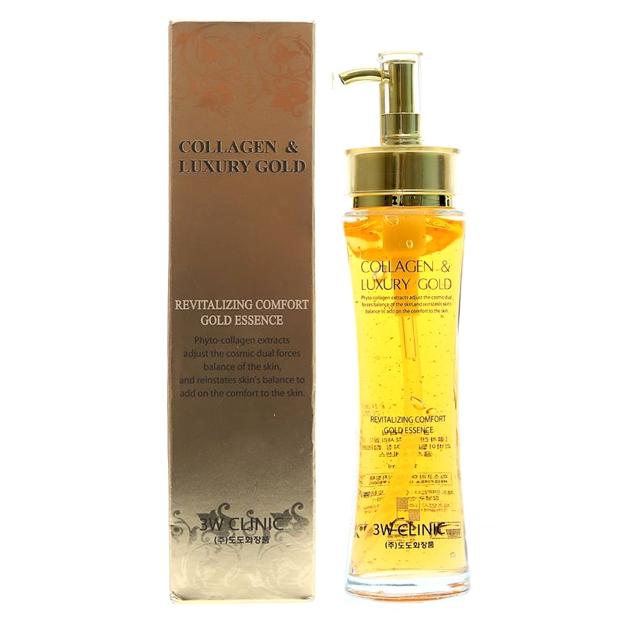 Tinh Chất Tái Tạo Dưỡng Trắng Da 3W Clinic Collagen Luxury Gold (150ml)