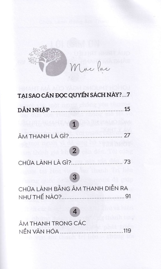 CHỮA LÀNH BẰNG ÂM THANH