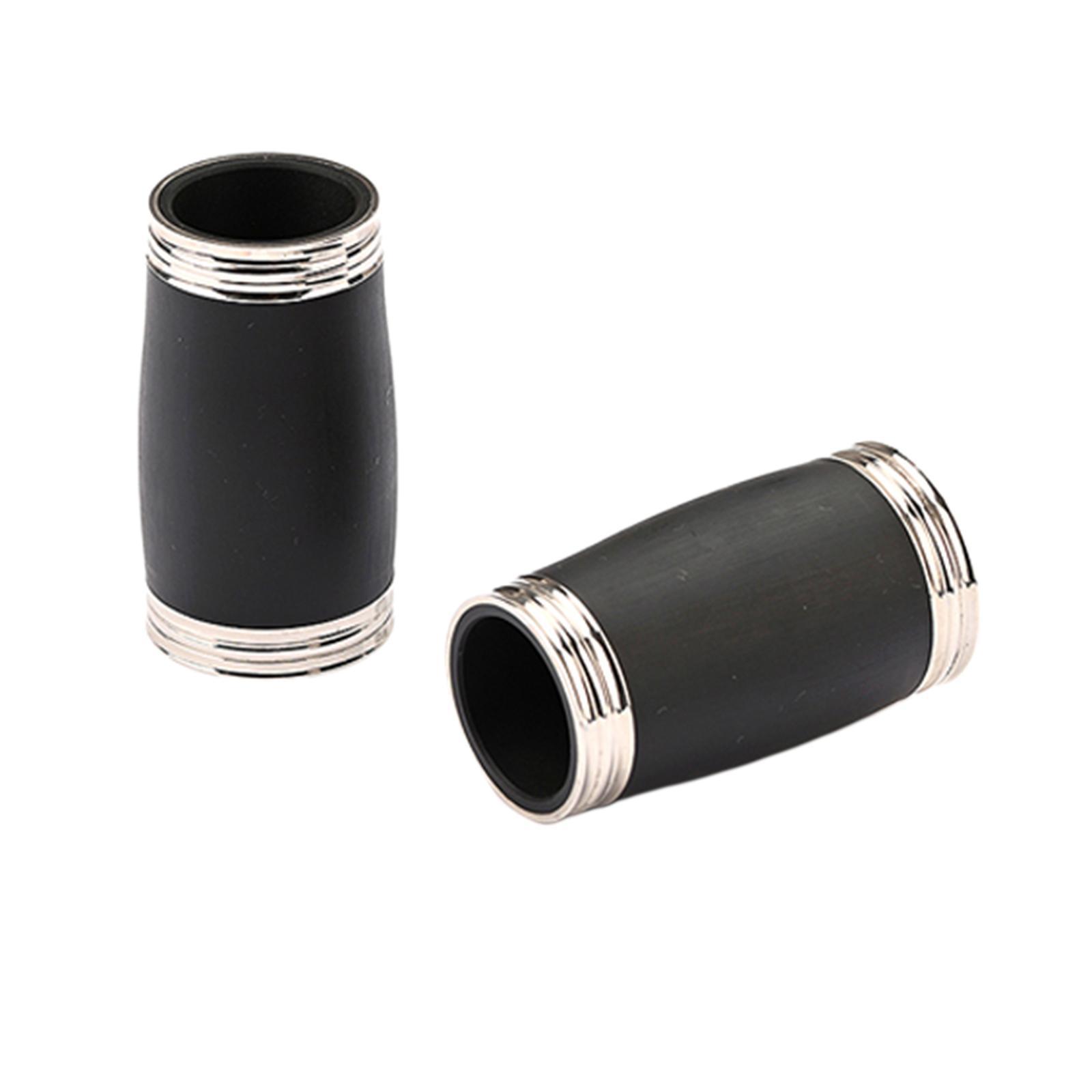 4 Pieces Bakelite Clarinet B Flat Tube Tuning Clarinet Tuning Tube for Musical Instrument