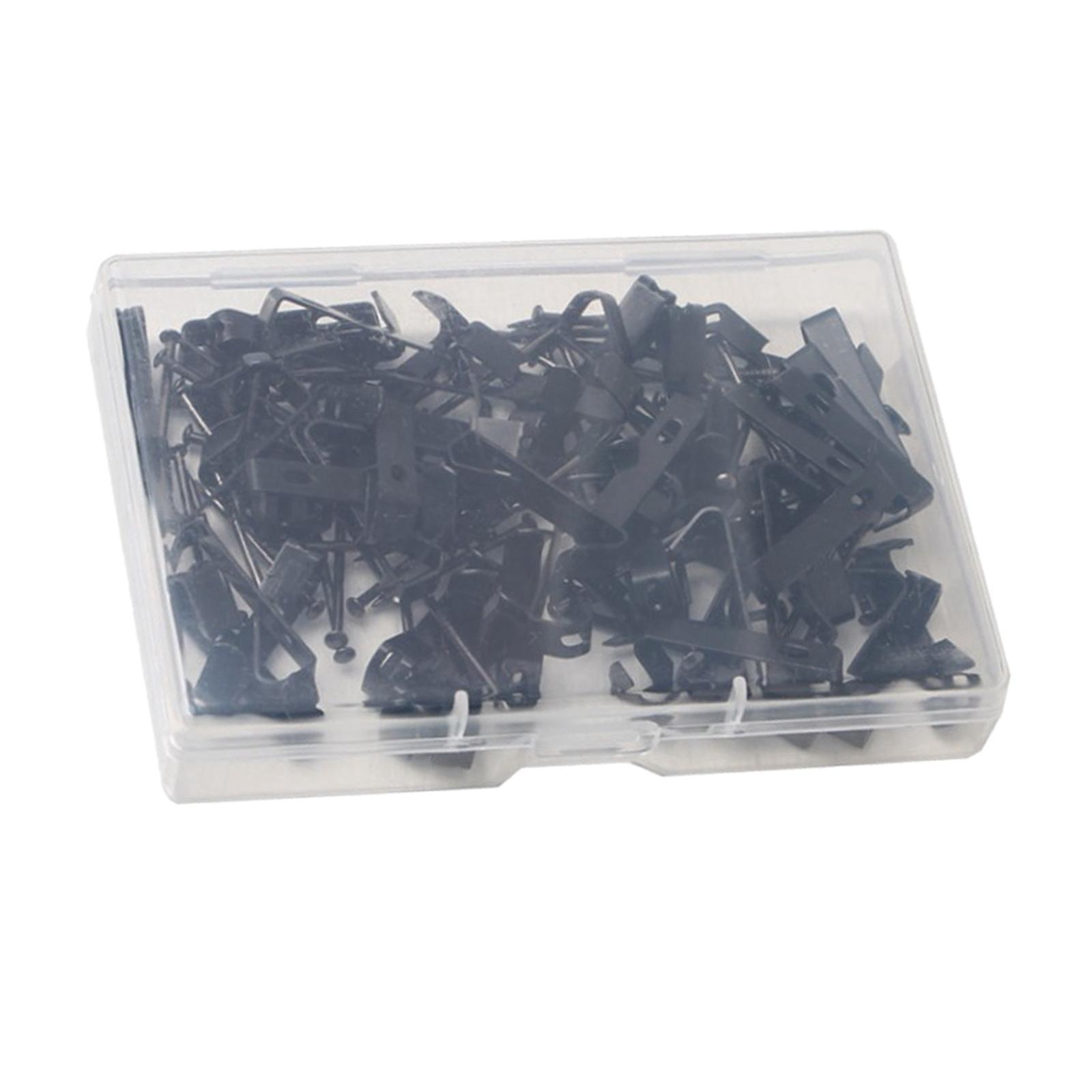 100 Pieces Picture Frame Hooks Metal Picture Hooks for Office Bedroom Home