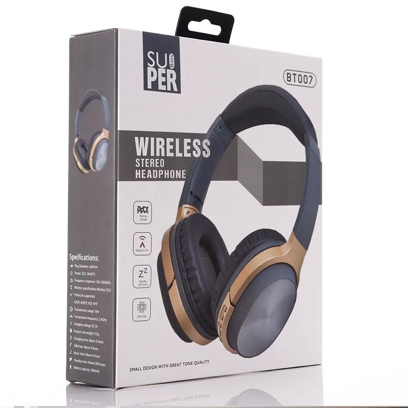 Phong cách mới nhất tai nghe phát sáng tai mèo BT029C tai nghe neo thể thao điện tử tai nghe bluetooth không dây