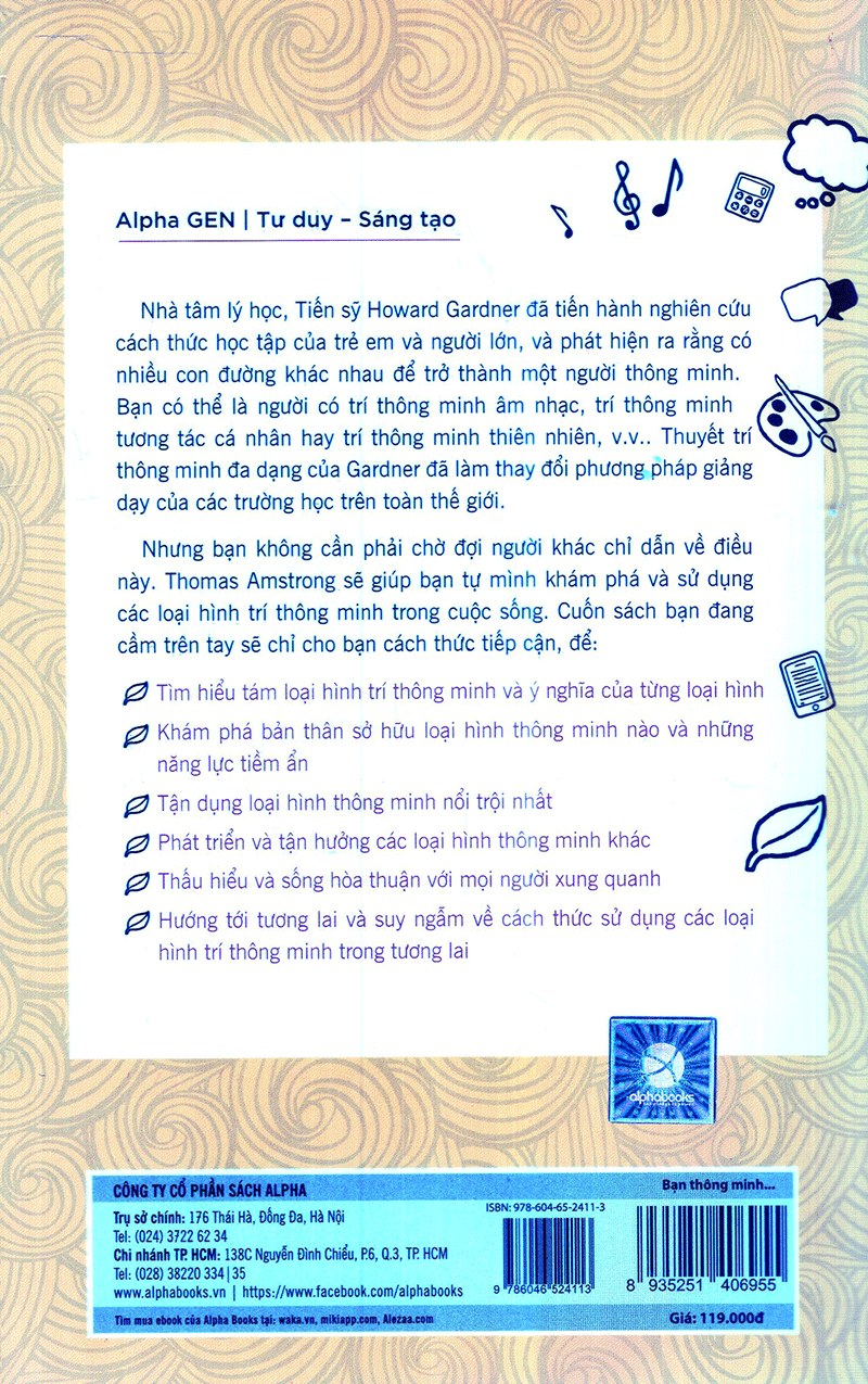 Bạn Thông Minh Hơn Bạn Nghĩ (Tái Bản 2019) ( tặng kèm bookmark tuyệt đẹp )