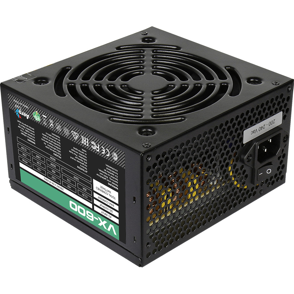 Nguồn Aerocool VX Plus 600W - Hàng Chính Hãng