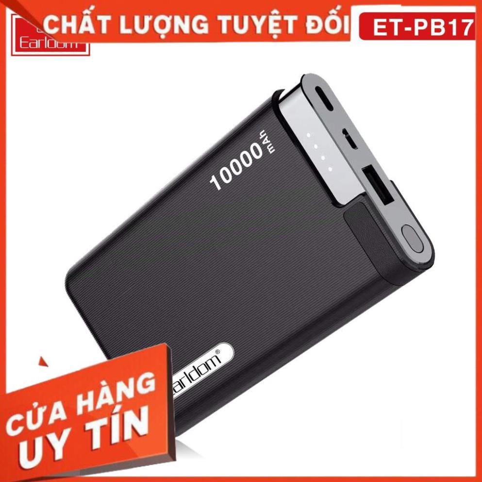 Pin Sạc Dự Phòng Earldom PB17 dung lượng 10000mAh hàng chính hãng