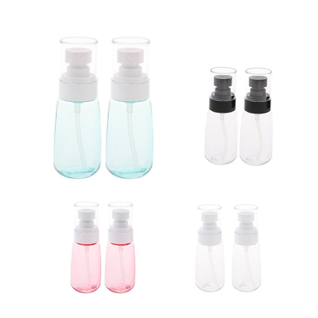 2Pcs Makeup Pump Bottle Container Cosmetic Cream Lotion Bottles Clear