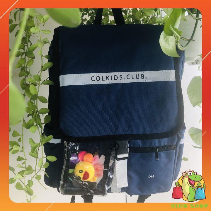 Balo Phản Quang Colkids Club SS3 Phiên Bản Mới Màu Xanh Navy