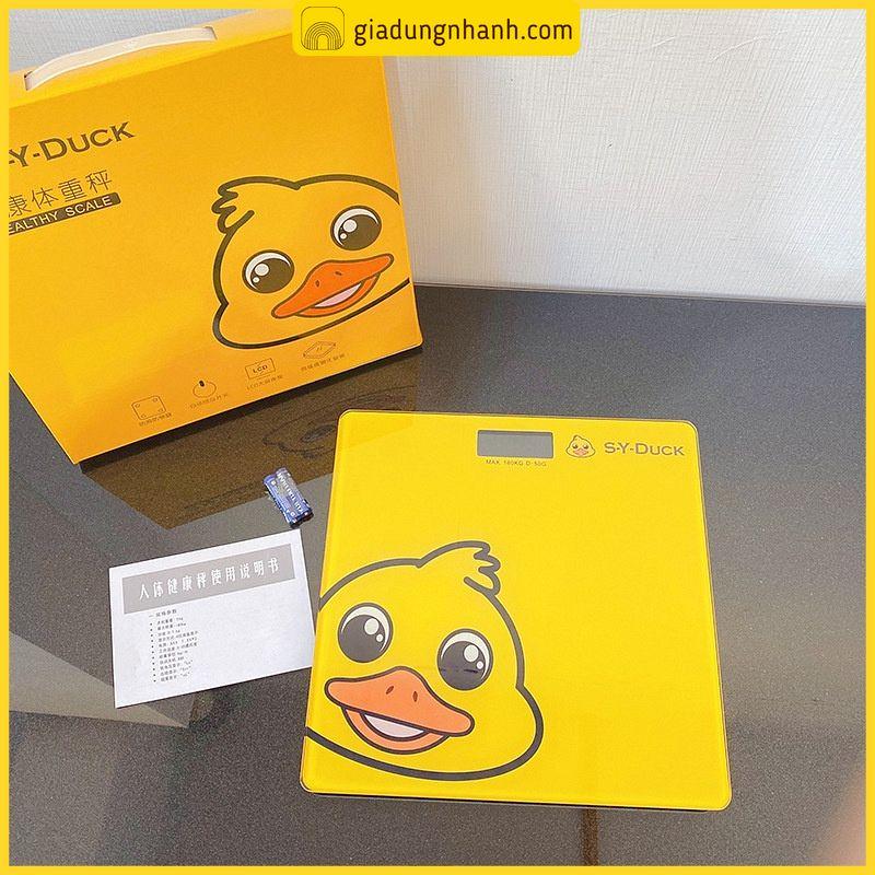 Cân Điện Tử G Duck Vịt Vàng Màn Hình Led Siêu Dễ Thương