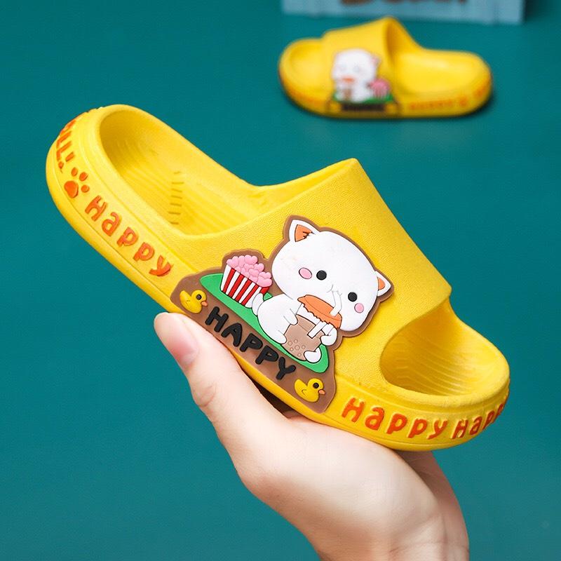 Dép Lê Bé Gái/ Bé Trai Hình Mèo Dễ Thương Mã LM1