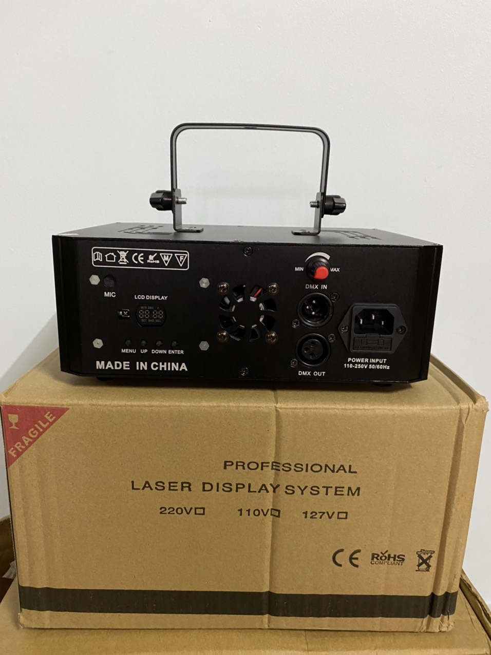 [GTP] ĐÈN LASER K10+ HIỆU ỨNG CHIẾU HÌNH ẢNH ẢO - CHUYÊN DÙNG CHO PHÒNG BAY