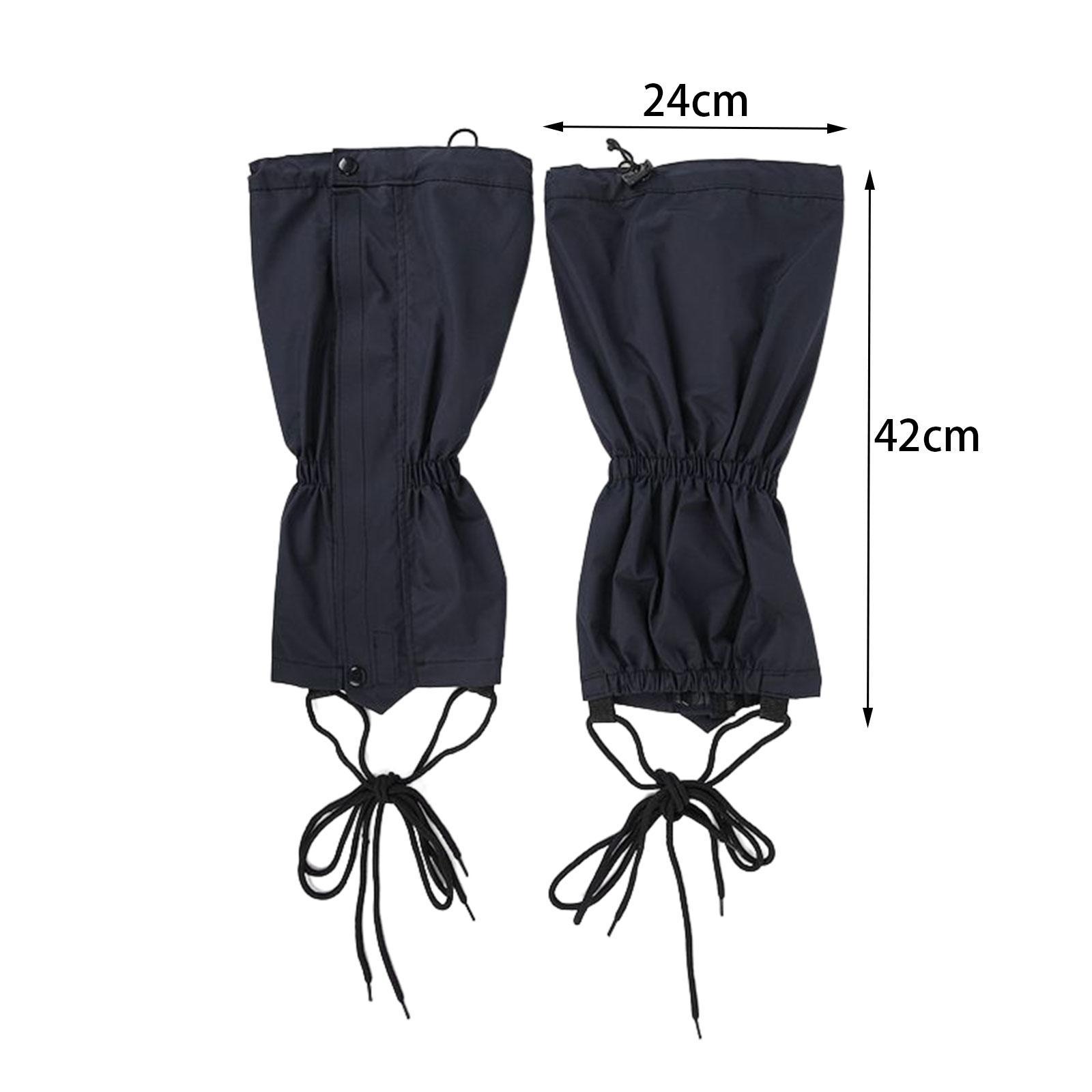 Windproof Leg legging Snow Boot Adjustable for Hunting Ice Climbing Trekking