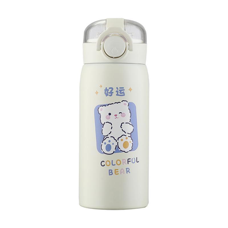 360/500Ml Inox Giữ Nhiệt Bình Uống Nước Cho Bé Gái Trẻ Em Đi Du Lịch Ngoài Trời Cốc Cà Phê Cốc Chân Không nhiệt Tumbler