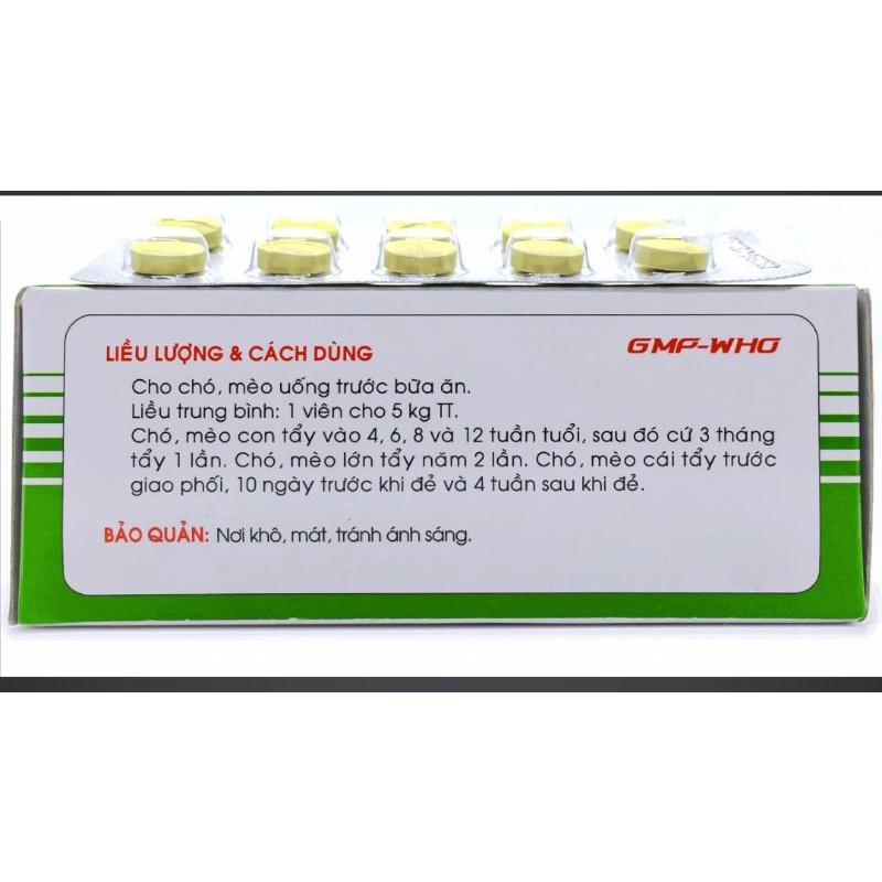 Loại Bỏ Giun Sán, Giun Đũa, Sán Dây, Sán Lá, Giun Tròn Cho Chó Mèo