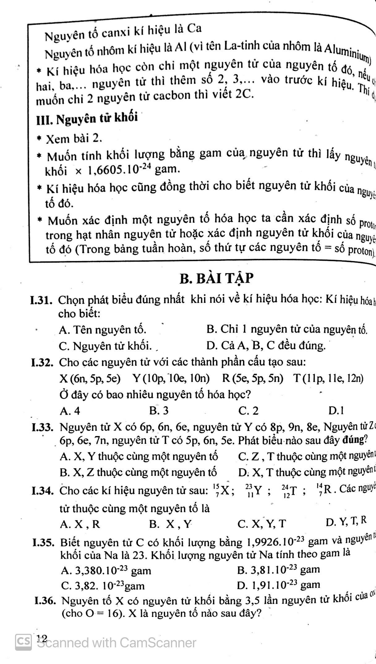 Học Tốt Hóa Học Lớp 8