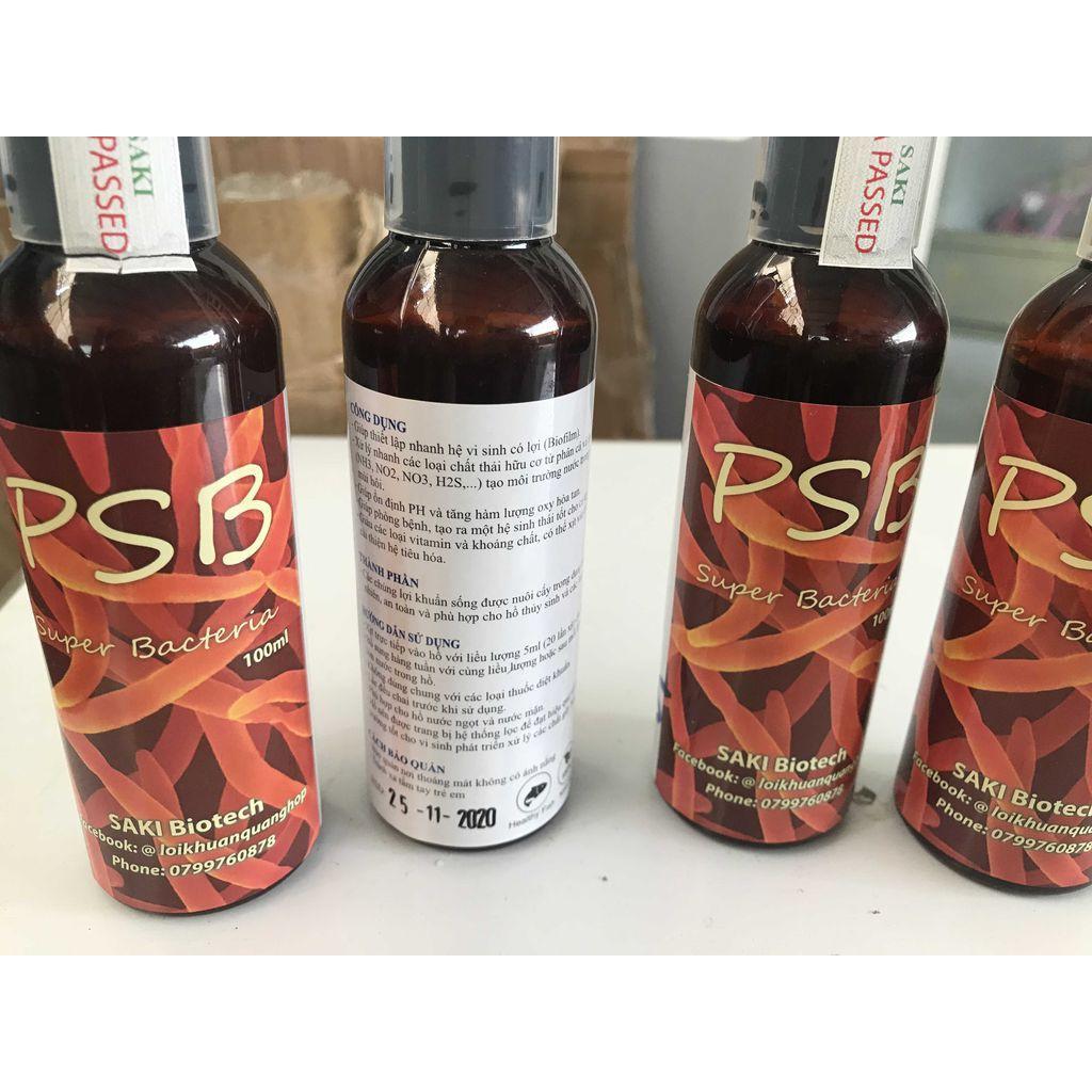 Vi Khuẩn Quang Hợp PSB 100Ml - Men Vi Sinh Hồ Cá Cảnh