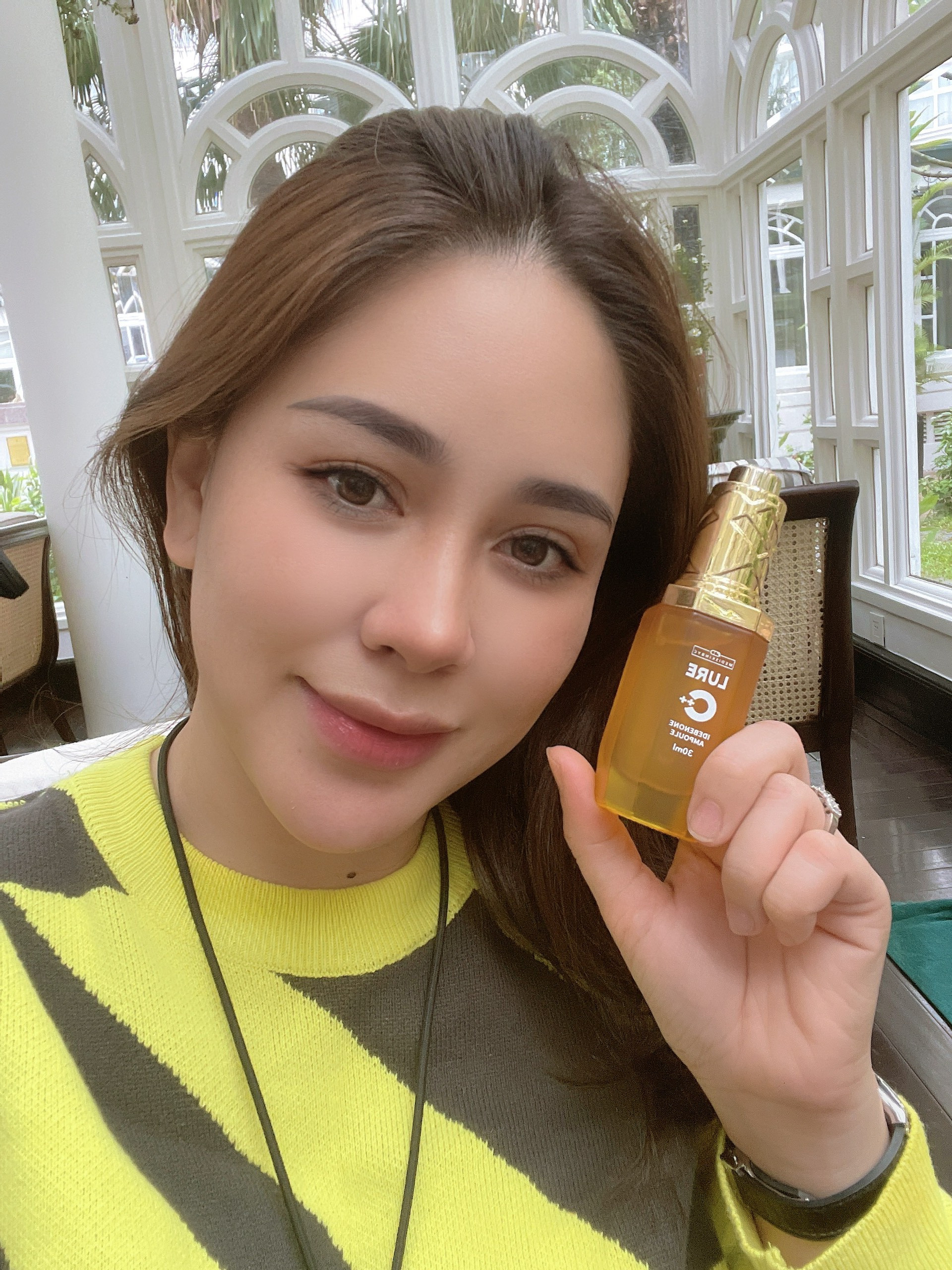 Siêu tinh chất dưỡng chuyên biệt chống lão hóa LURE C++ IDEBENONE AMPOULE 0,05% 30ml Từ MEDISKINBYC